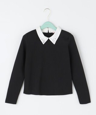 TOCCA 【洗える】GARDEN DEW ニットプルオーバー ブラック系