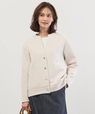 J.PRESS LADIES S ダンボールジャージー ブルゾン