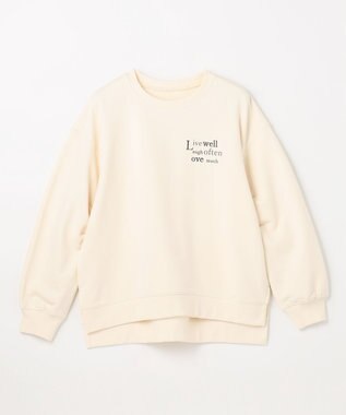 ANY ロゴスウェット エクリュ