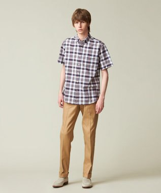 J.PRESS MEN インディアンマドラスチェック シャツ / B.D. ネイビー系3