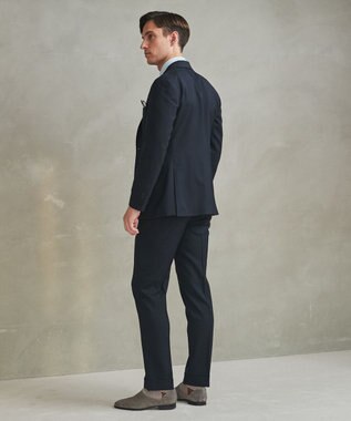 GOTAIRIKU 新色追加/セットアップ対応【ウォッシャブル/シワになりにくい/ストレッチ】ウォッシャブル ウールジャケット(25年モデル) ネイビー系