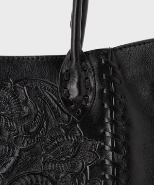 GRACE CONTINENTAL CurveTotebag ブラック