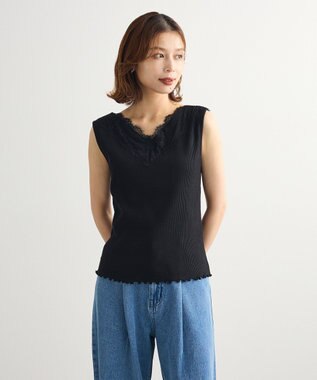 Green Parks ２ＷＡＹ　レースタンクトップ Charcoal Gray