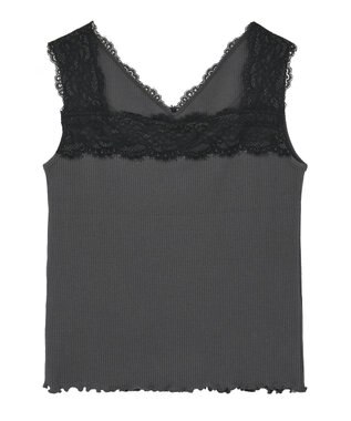 Green Parks ２ＷＡＹ　レースタンクトップ Charcoal Gray