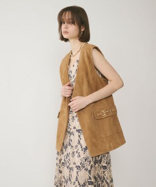 ルーズスエードジレジャケット