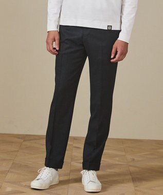 【保温性/ストレッチ/シワになりにくい】サキソニーストレッチパンツ_ノータック(25年モデル）