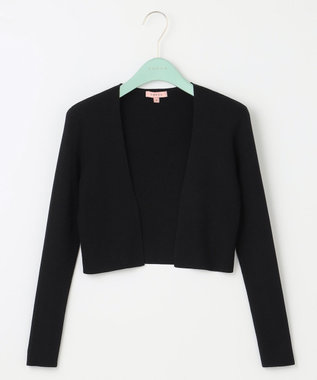 【洗える】SILK RIB BOLERO ボレロ