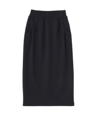 Green Parks ウエストタックＩラインカットスカート Black