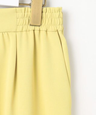 ANY SIS 【撥水・接触冷感・UVカット】コンフォートイージー ワイドパンツ イエロー