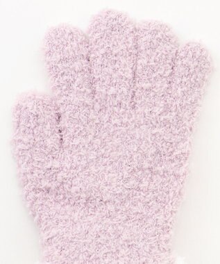 ANY KIDS アニマル 刺繍 手袋 ラベンダー×ユニコーン
