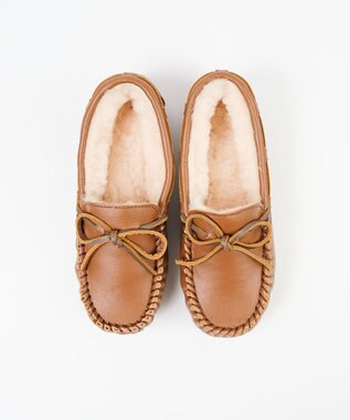 BONTRE 【EMU Australia/エミュオーストラリア】ムートンモカシンローファー ブラウン