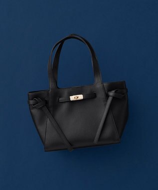 23区 ベルテッド トートバッグ ブラック系