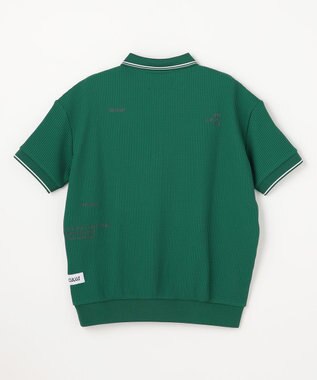 PW CIRCULUS 【WOMEN】ワッフルハーフジップポロ 2026年モデル ゴルフウェア レディース グリーン系