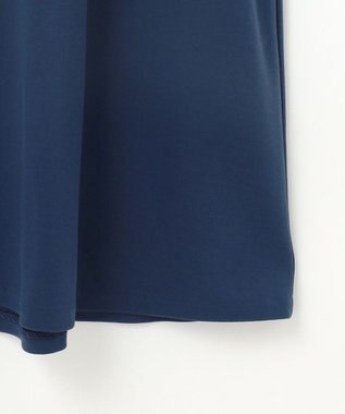 自由区 S 【接触冷感・UVカット・吸水速乾・抗菌防臭・洗える】ハイカウントモクロディ ワンピース コバルトブルー