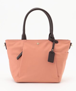 J.PRESS LADIES 【WEB限定】2wayナイロン Midium トート バッグ ピンク系