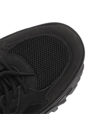 WEGO 【SMLサイズ展開】ボリュームスニーカー ブラック