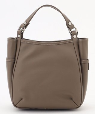 Y'SACCS カウレザー スクエア2wayミニトート