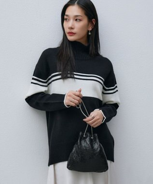 ICB 【CLASSY.1月号掲載】2WAY キラキラバッグ ブラック系