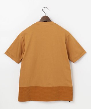 JOSEPH ABBOUD MOUNTAIN 【UNISEX】ASHA_OGリップコンビＴシャツ キャメル系
