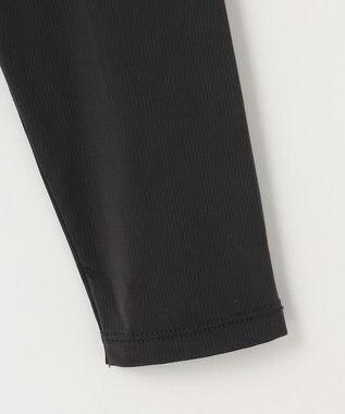 23区GOLF 【WOMEN】【吸水速乾・UVケア】ハーフジップ シャツ ブラック系