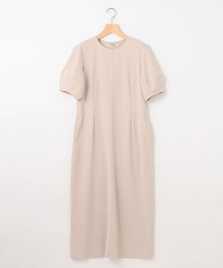 組曲 S ジョーゼットジャージーサック ワンピース ベージュ系