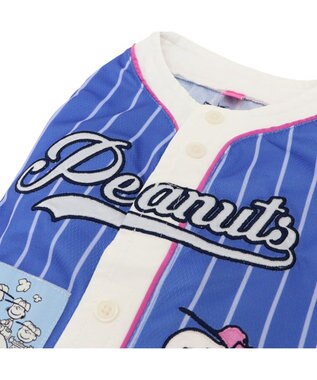 PET PARADISE スヌーピー ベースボール Ｔシャツ 《ブルー》 中型犬 ブルー