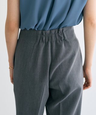 YECCA VECCA スタイルアップテーパードパンツ Gray