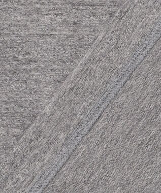 JOSEPH ABBOUD 【キングサイズ・オーガニックコットン使用】JOE COTTONサッカーVネック Tシャツ ライトグレー系