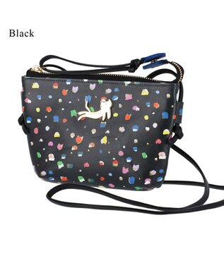 tsumori chisato CARRY てんてん ショルダーバッグ ミニバッグ ブラック