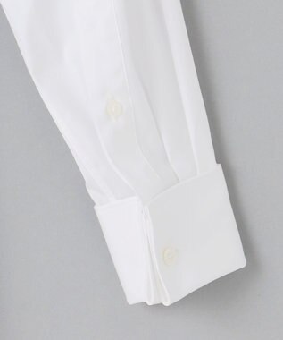 GOTAIRIKU 【WEAR BLACK】レギュラーカラー ダブルカフス ドレスシャツ ホワイト系