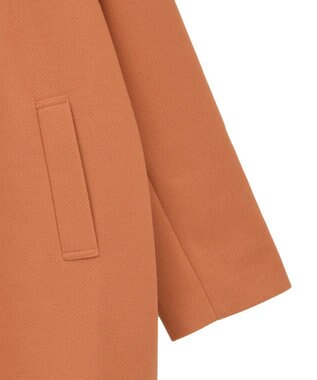 Green Parks ２ｗａｙフード取り外しＡラインコート Orange
