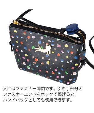 tsumori chisato CARRY てんてん ショルダーバッグ ミニバッグ ブラック