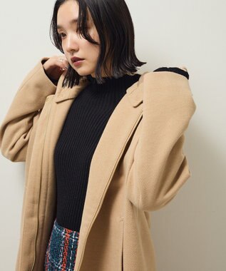 Green Parks ２ｗａｙフード取り外しＡラインコート Beige