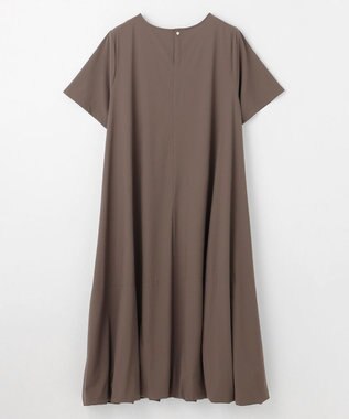 ANY L バルーンシルエットワンピース ブラウン