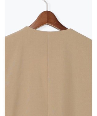 Te chichi 麻調Yカラージレ ベージュ