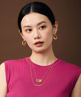 自由区 【3WAY】ストーンバーダブルネックレス