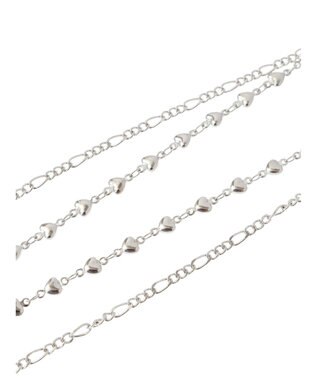 Green Parks ｅｖｅｒｙ　ｗａｌｋ．２本セットハートネックレス Silver