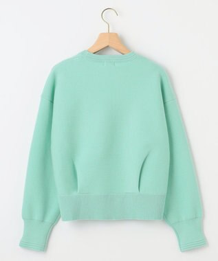 組曲 L スウェットライクニットプルオーバー ミント系