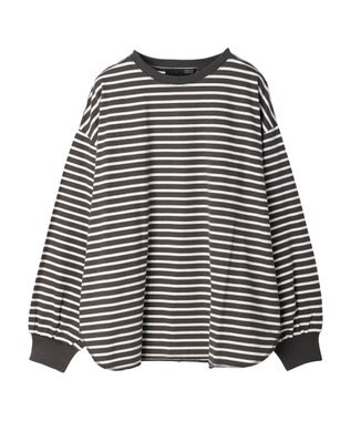 Green Parks ・ＳＵＧＡＲ　ＳＰＯＯＮ　ボーダーラウンドロンＴ Charcoal Gray