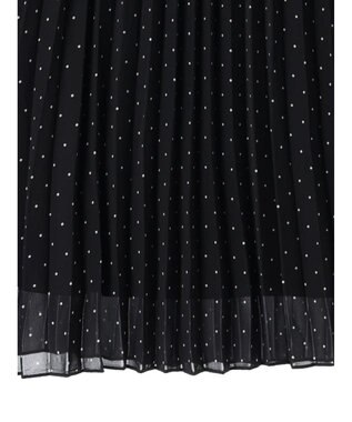 earth music&ecology すきな丈シフォンプリーツスカート Dot