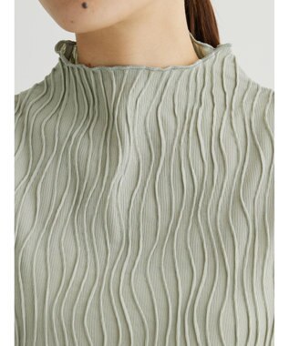 Green Parks ・Ｐｅｔｉｔ　Ｆｌｅｕｒ　ウェーブメロープルオーバー Light Khaki