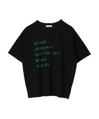 Green Parks ５段ロゴボックスＴシャツ Off White