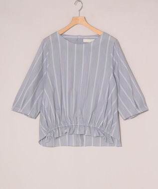 ONWARD Reuse Park 【自由区】ブラウス春夏 ブルー