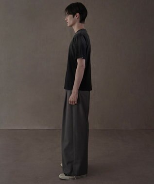 WEGO ピアス付きT（SS） スミクロ