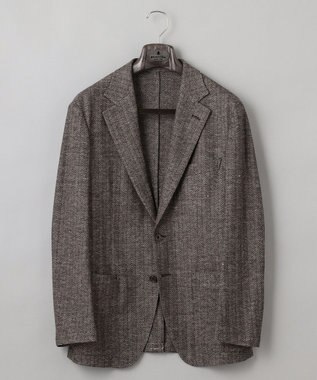 GOTAIRIKU 【宮田毛織】リネンジャージー カーディガンジャケット ダークブラウン系8