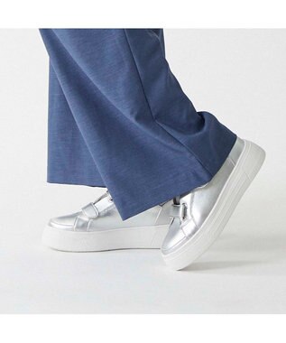 MODE ET JACOMO <MODE ET JACOMO>厚底ベルクロスニーカー