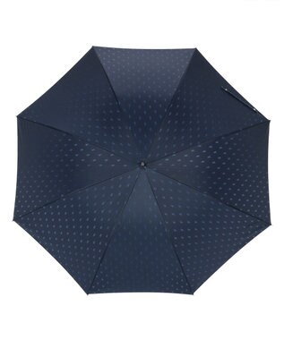 MOONBAT POLO RALPH LAUREN メンズ 長傘 ポロポニー ジャカード／日本製 ディープブルー