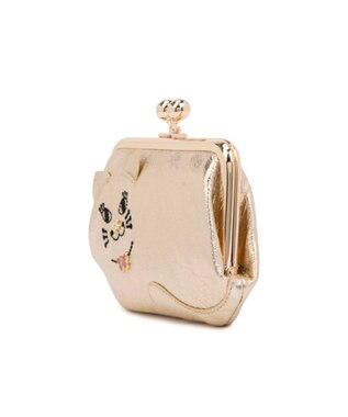 ANNA SUI TITIソフト 口金ミニ財布 ゴールド