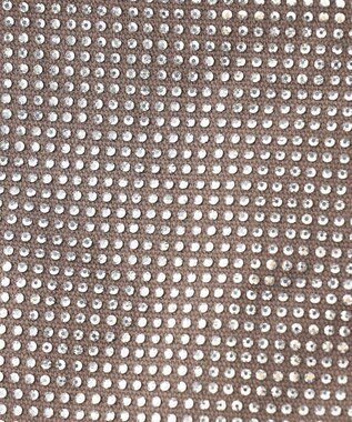 LA BAGAGERIE ラインストーンポシェット グレー