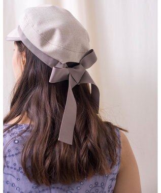 BACK RIBBON CASQUETTE キャスケット / TOCCA | ファッション通販